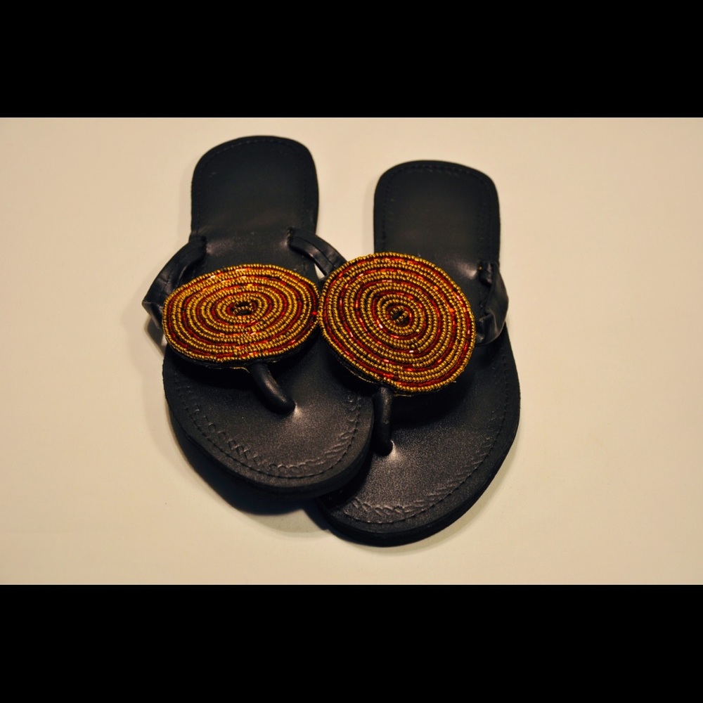 Maasai Beaded Sandals